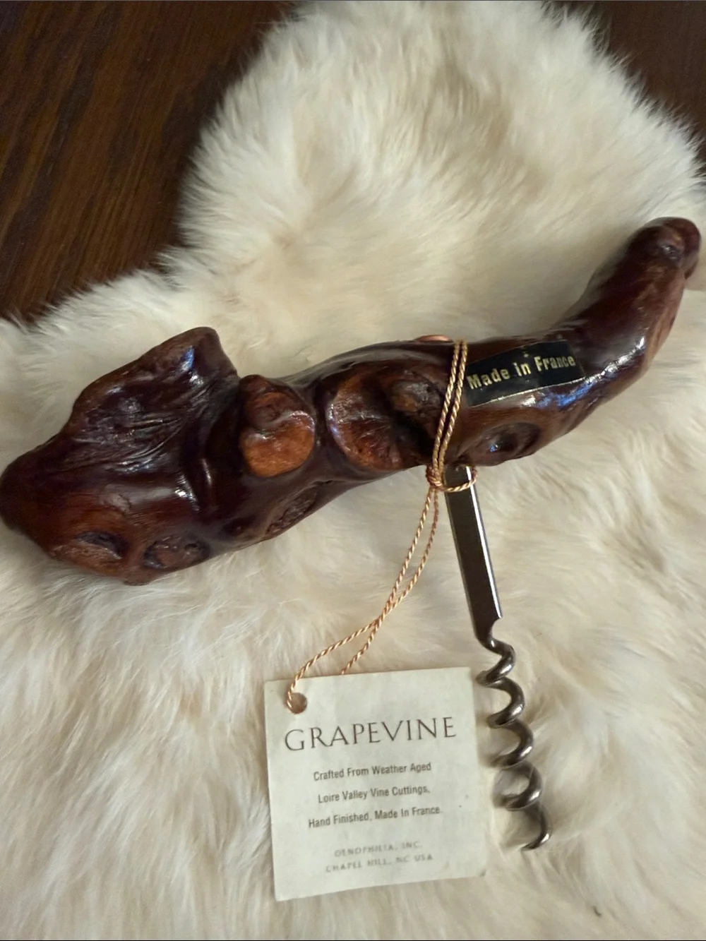 Vintage grape vine